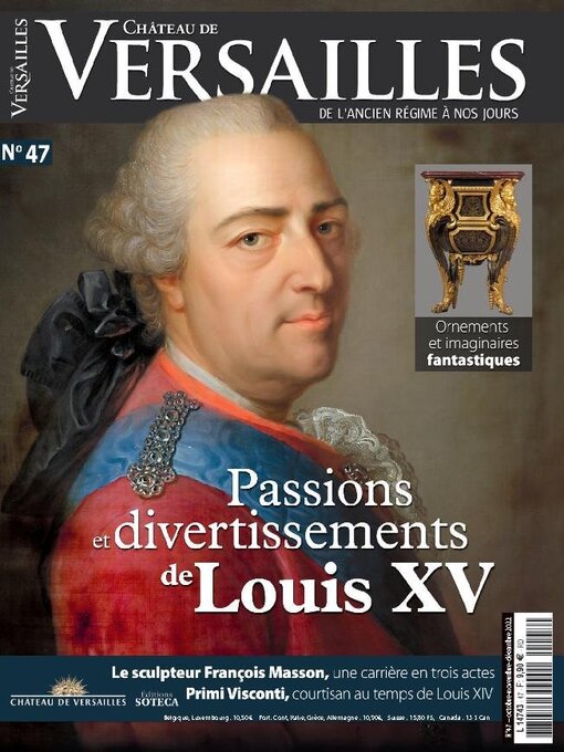 Title details for Chateau de Versailles Magazine by David Serero Inc. - Available